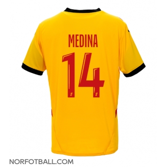 Billige Fotballdrakt RC Lens Facundo Medina #14 Replika Hjemmedrakt 2024-25 Kortermet